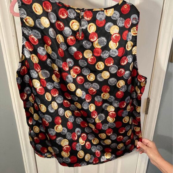 Le Suit Separates multicolor sleeveless top Size 3X - Picture 2 of 4